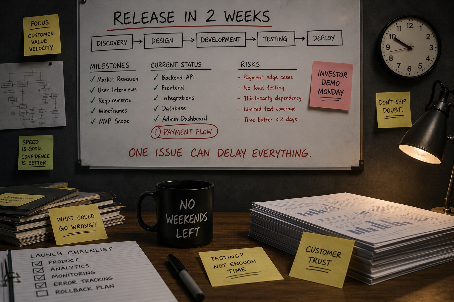 Your Release Is Two Weeks Away. You Can't Afford Another Delay.
