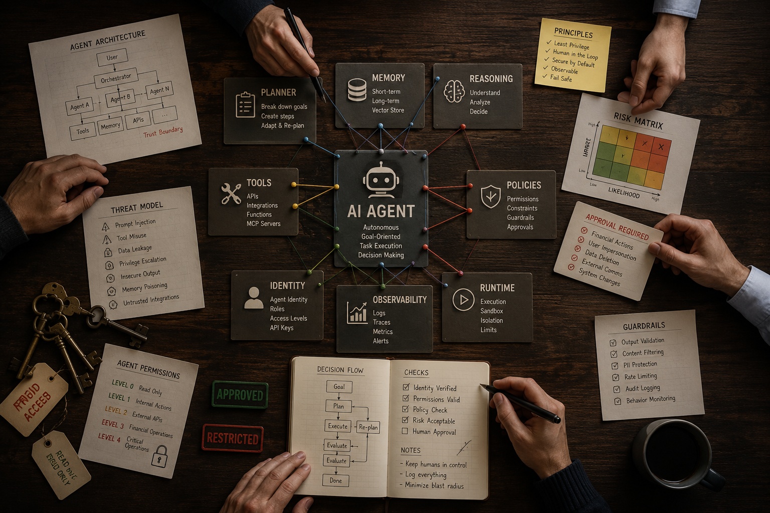 Securing Autonomous AI Agents