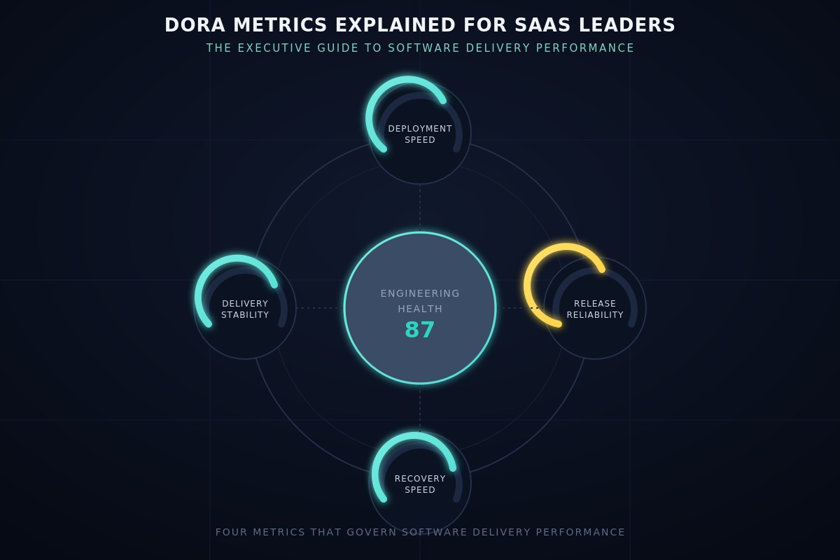 DORA Metrics Explained for SaaS Leaders: The Executive Guide to Software Delivery Performance