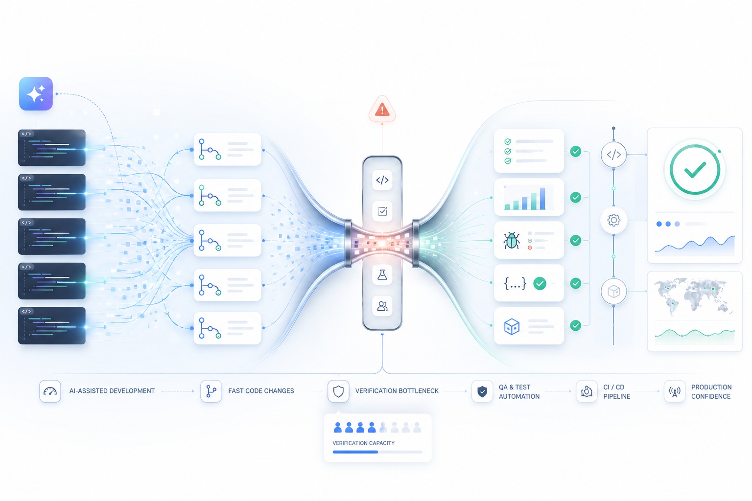 AI Is Writing Code Faster Than Teams Can Test It: The New QA Bottleneck in 2026