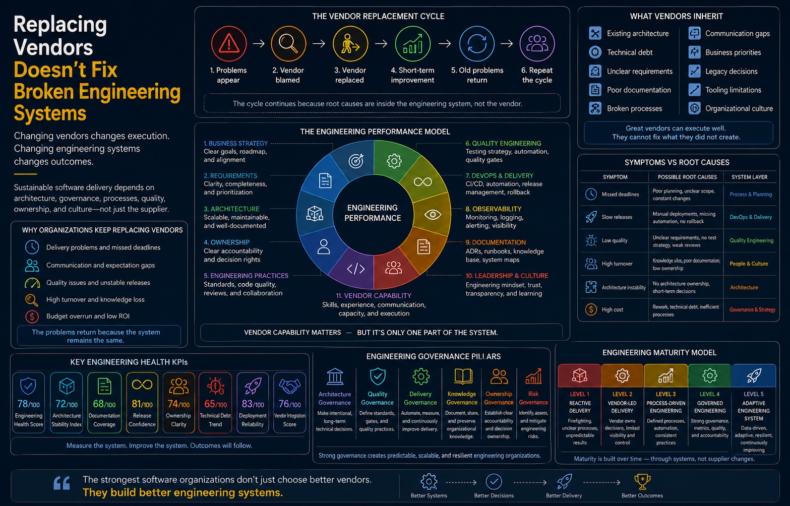 Replacing Vendors Doesn't Fix Broken Engineering Systems